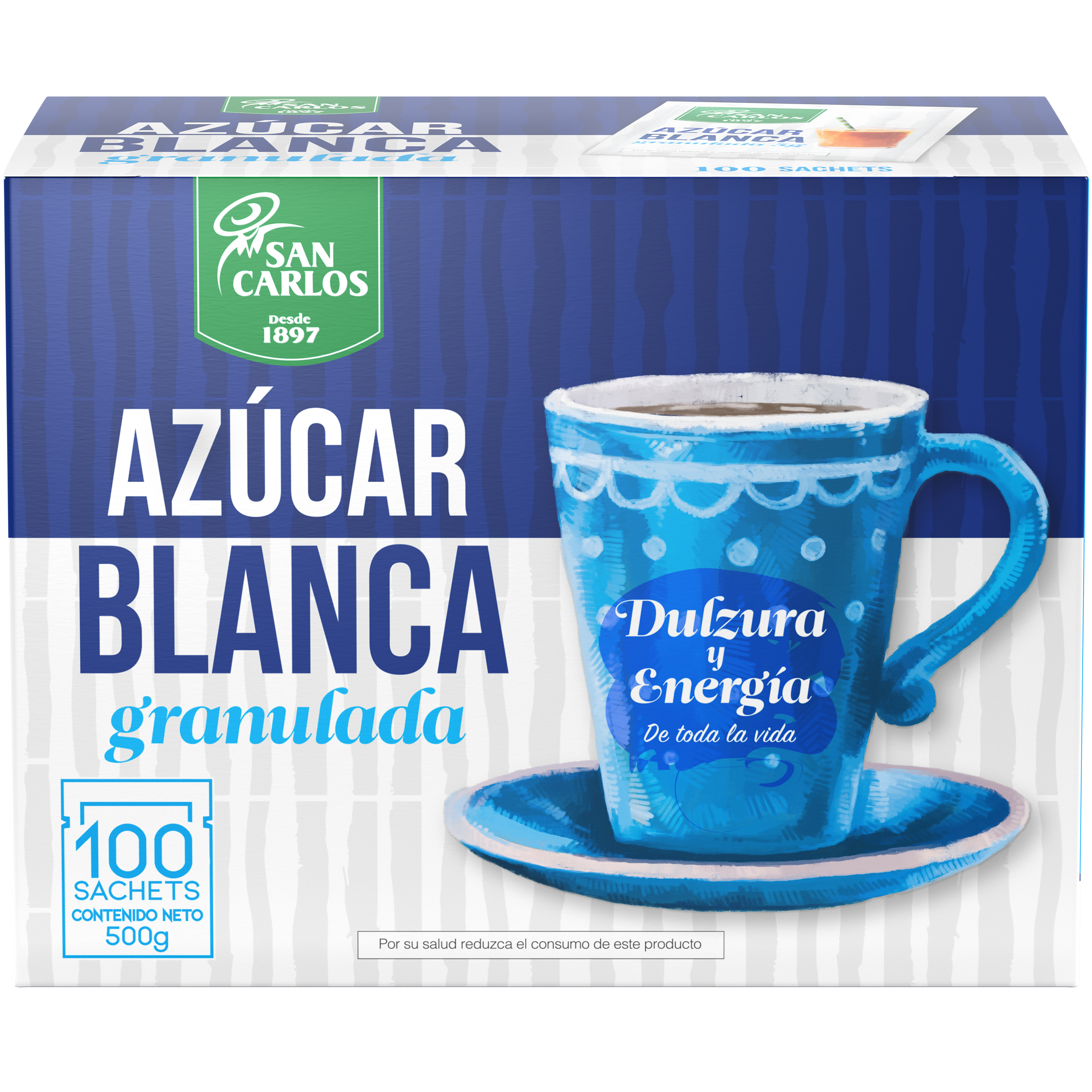 Azúcar Blanca San Carlos Sachets