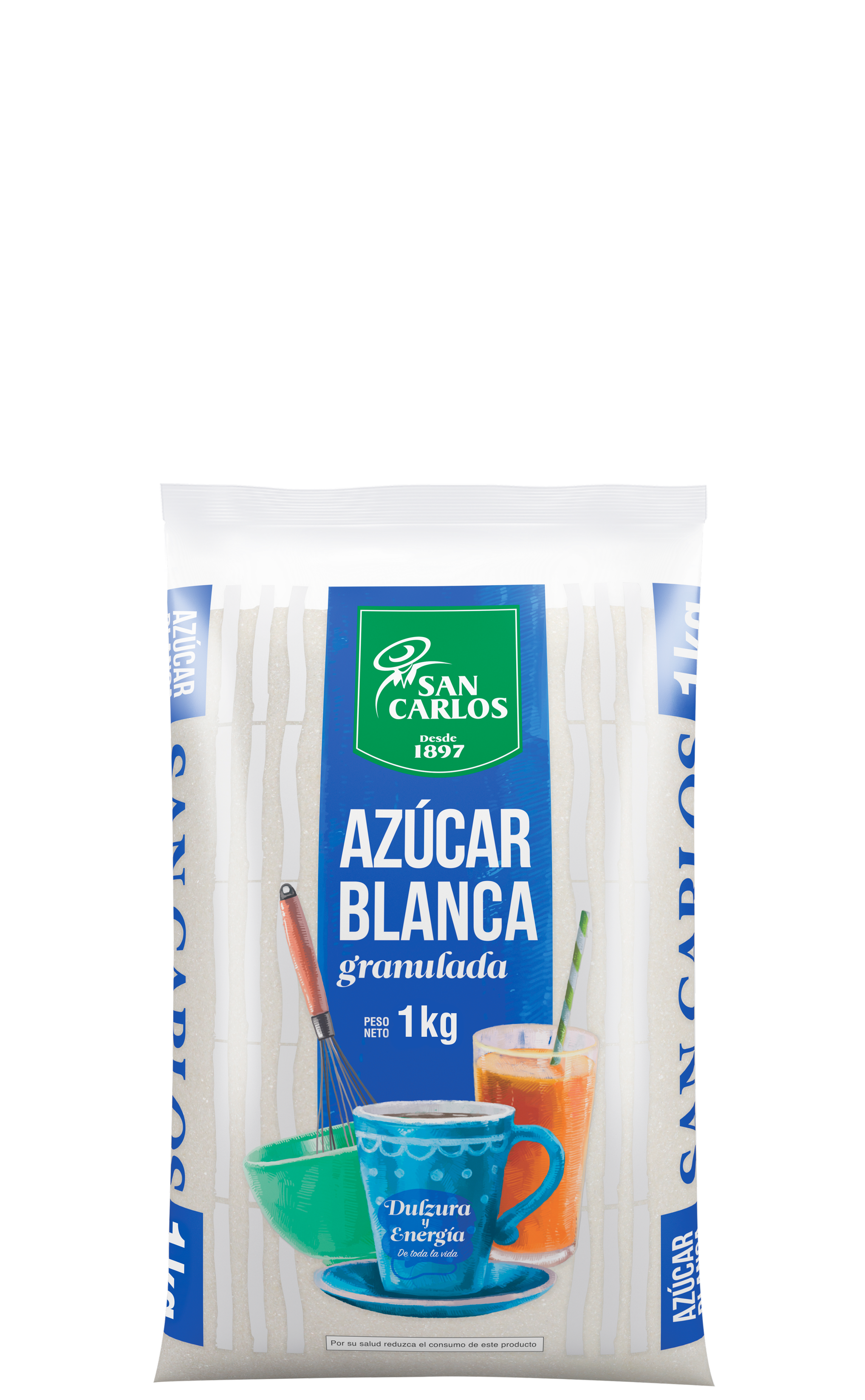 Azúcar Blanca San Carlos 1kg