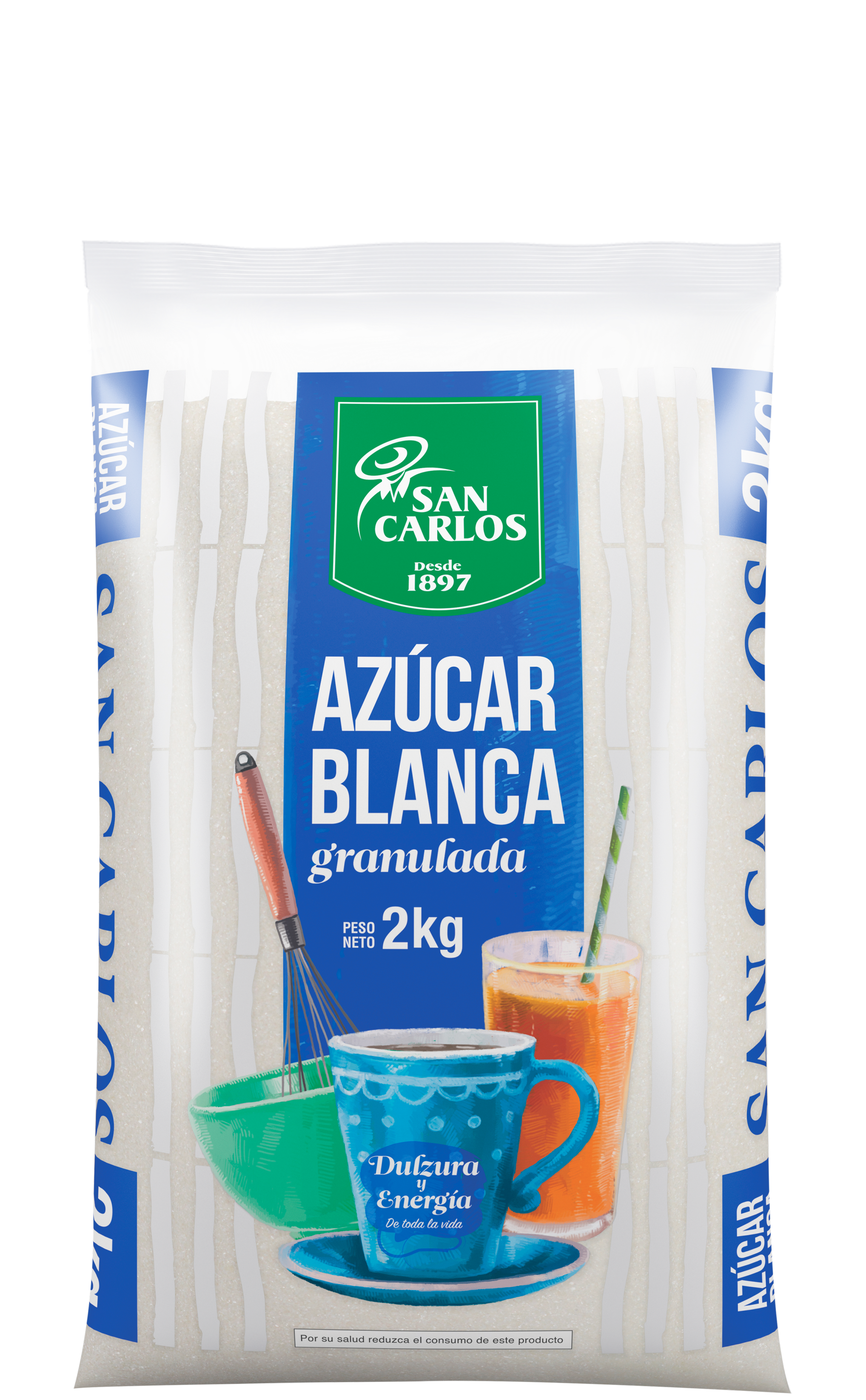 Azúcar Blanca San Carlos 2kg