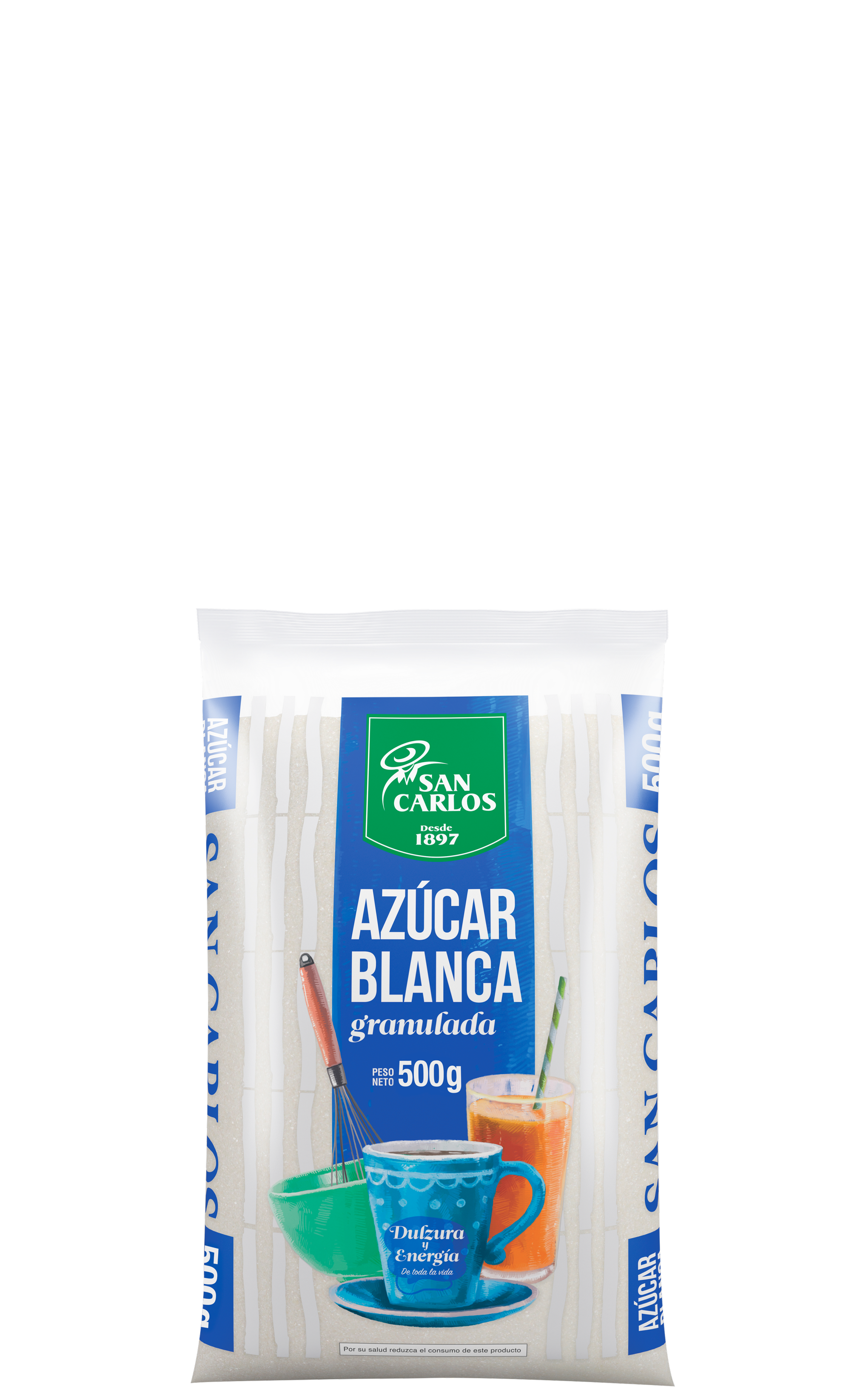 Azúcar Blanca San Carlos 500g