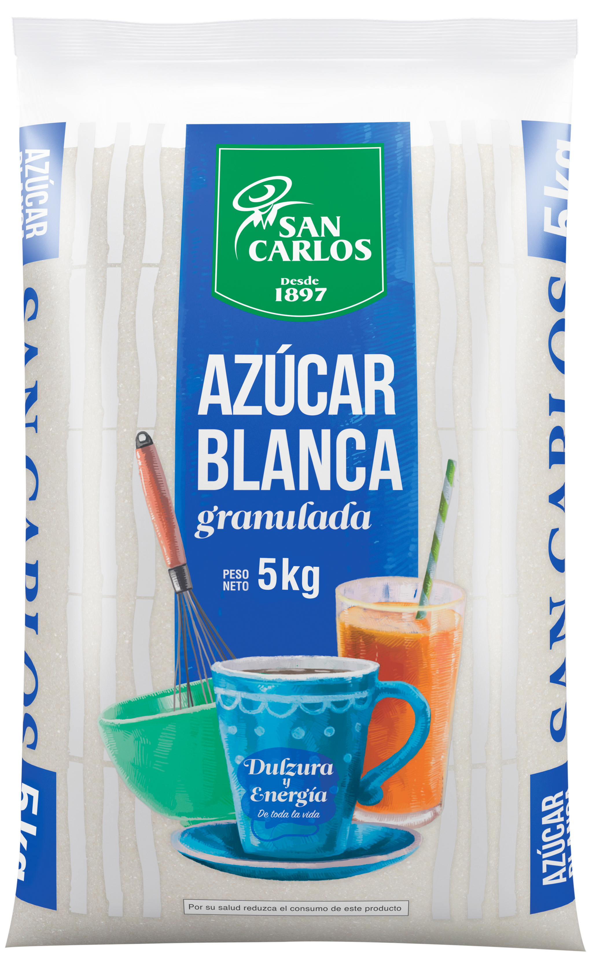Azúcar Blanca San Carlos 5kg