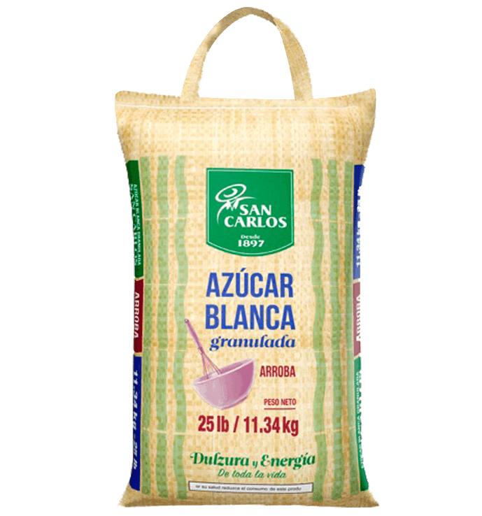 Azúcar Blanca San Carlos 25lb