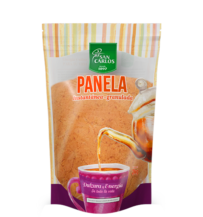 Panela Instantánea Granulada San Carlos 2kg