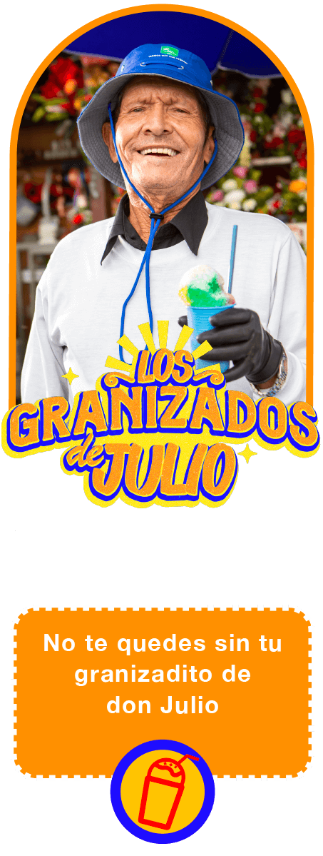 Los granizados de Julio